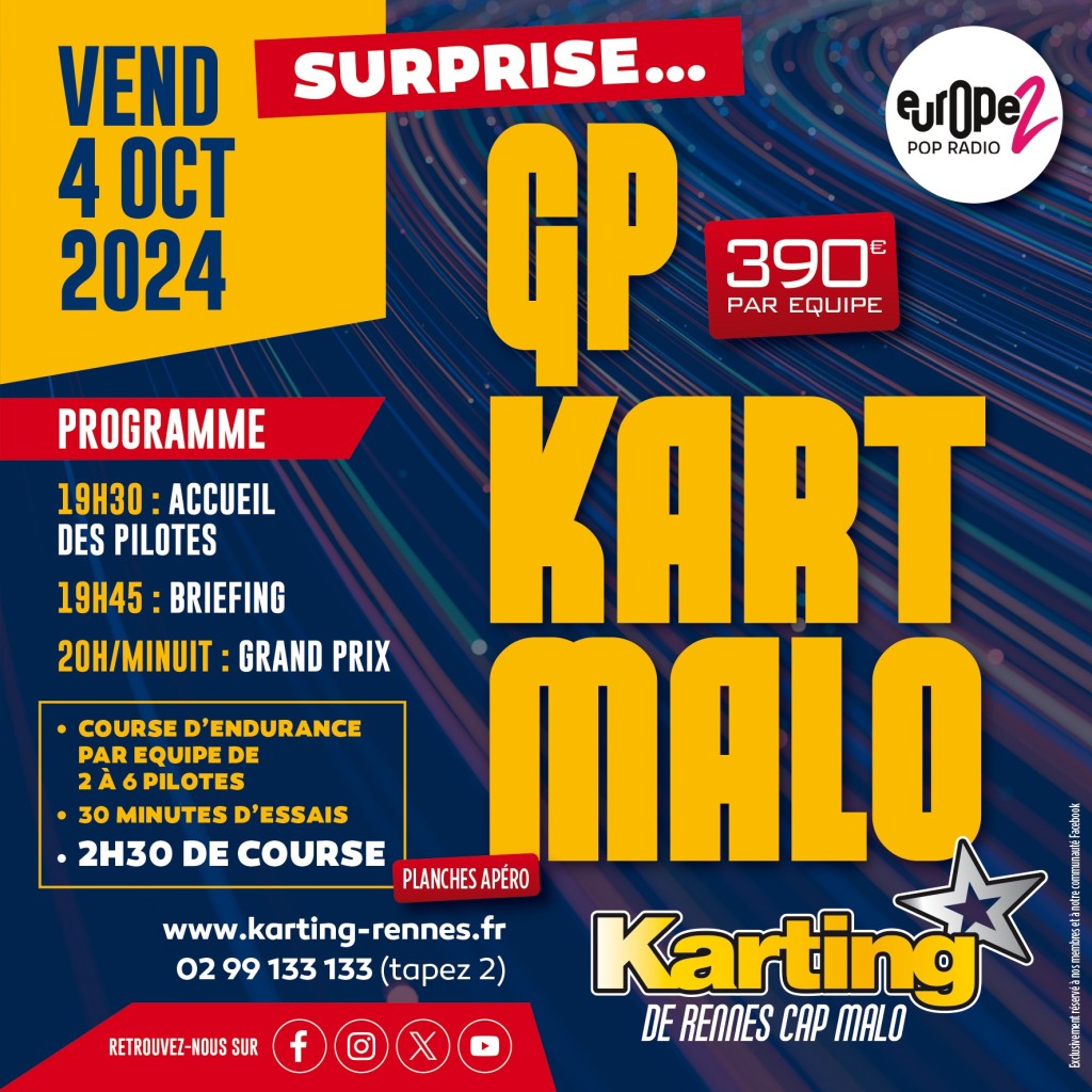 Grand prix karting 2024 octobre