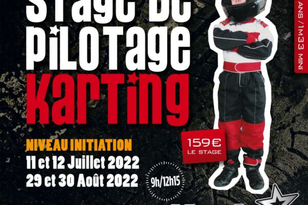 stage de karting - été 2022 - juillet aout