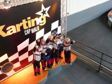 organisation anniversaire enfants au karting de Rennes